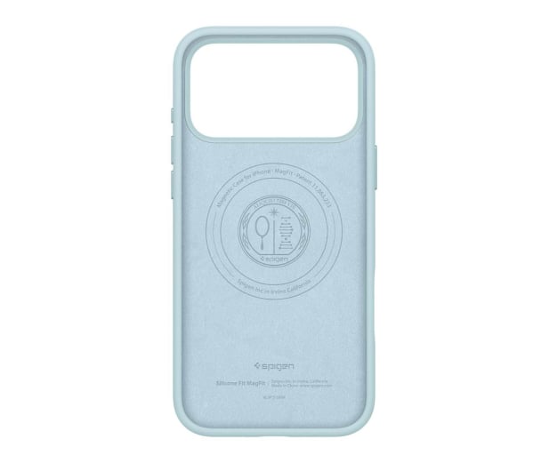 Spigen Silicone Fit Mag Magsafe do Iphone 17 Pro Max Mute Blue - 1359867 - zdjęcie 3